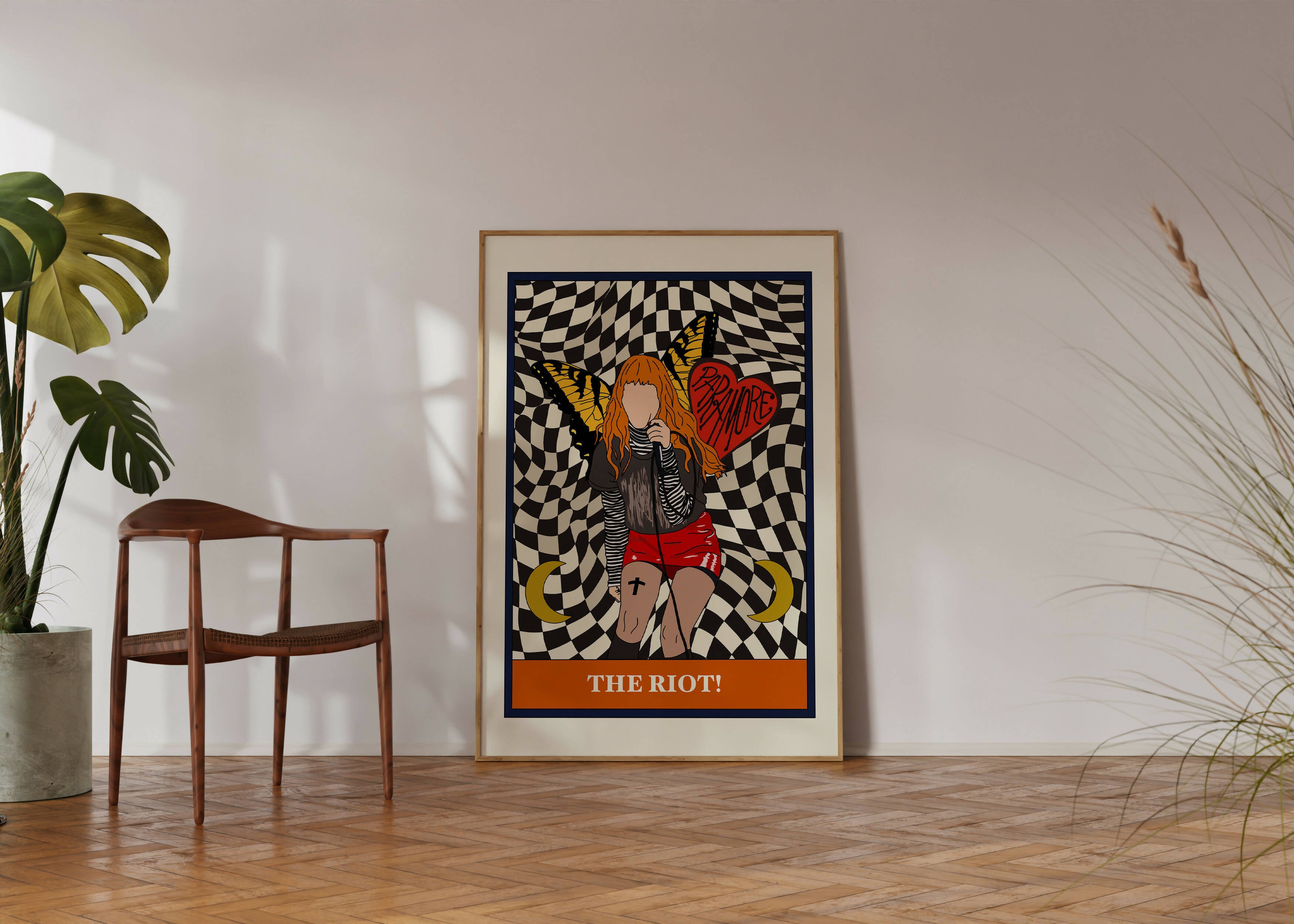 The Riot Hayley Williams Tarot Print