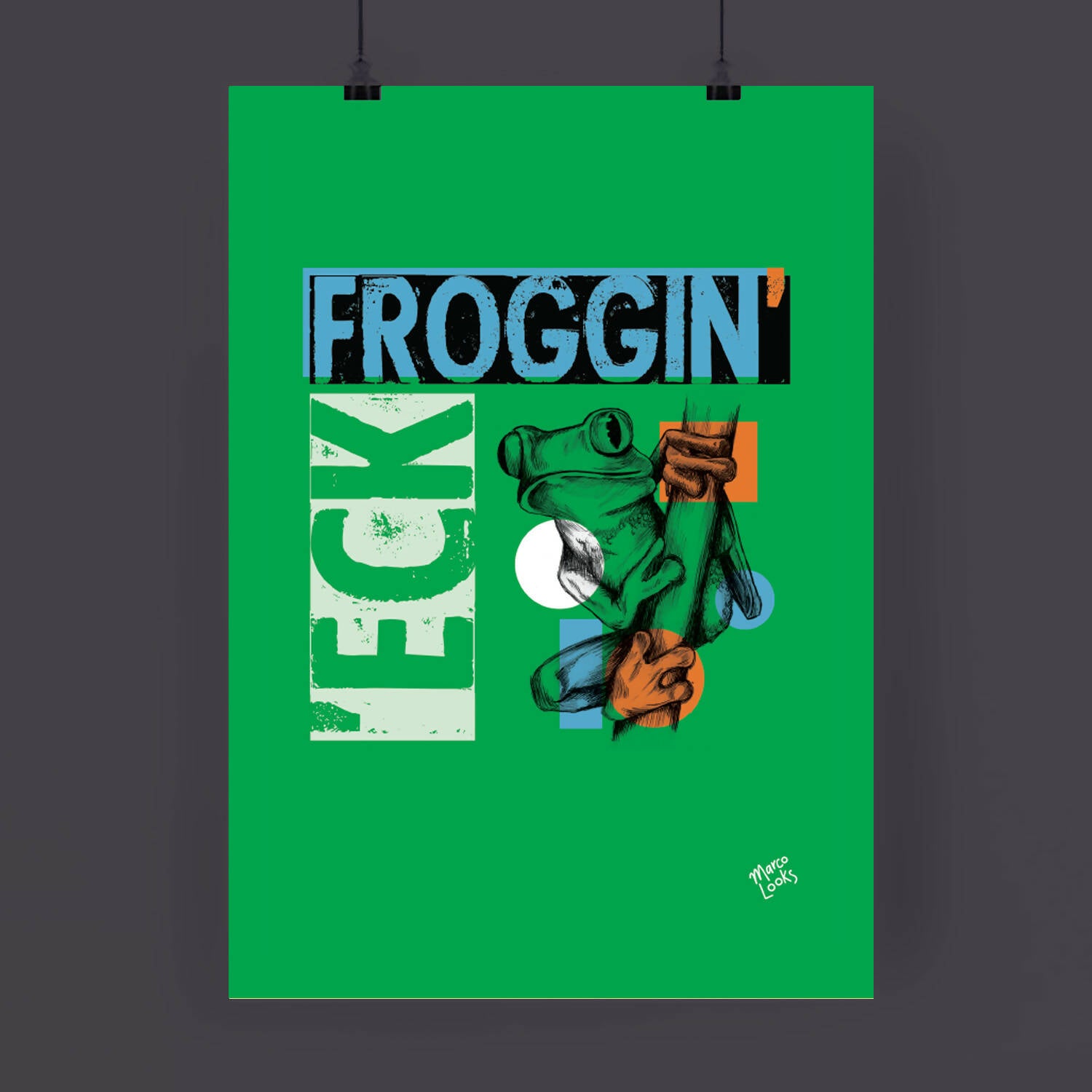 A4 Animal Pun Print