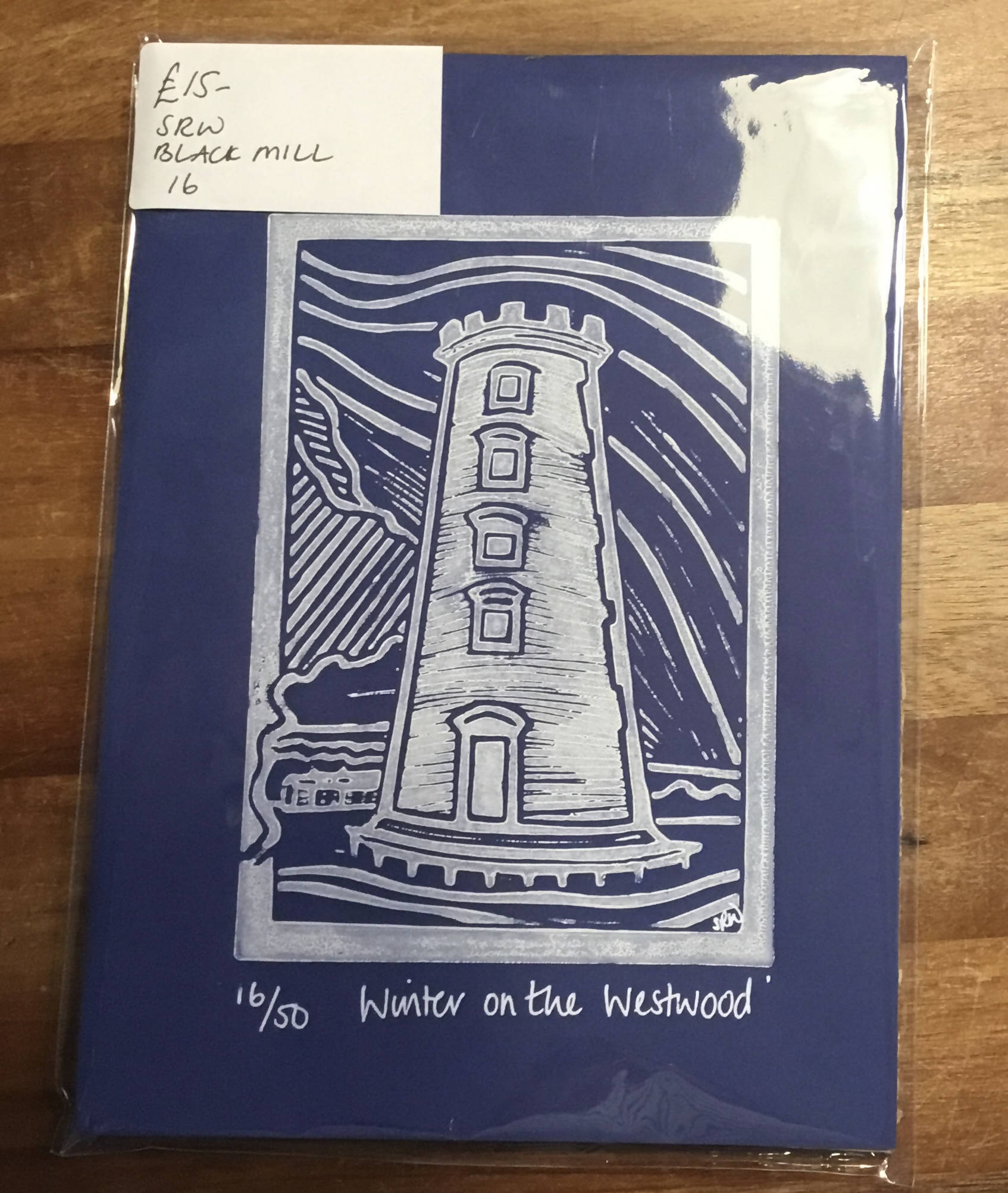 Christmas/Winter Unframed Lino Cut Prints