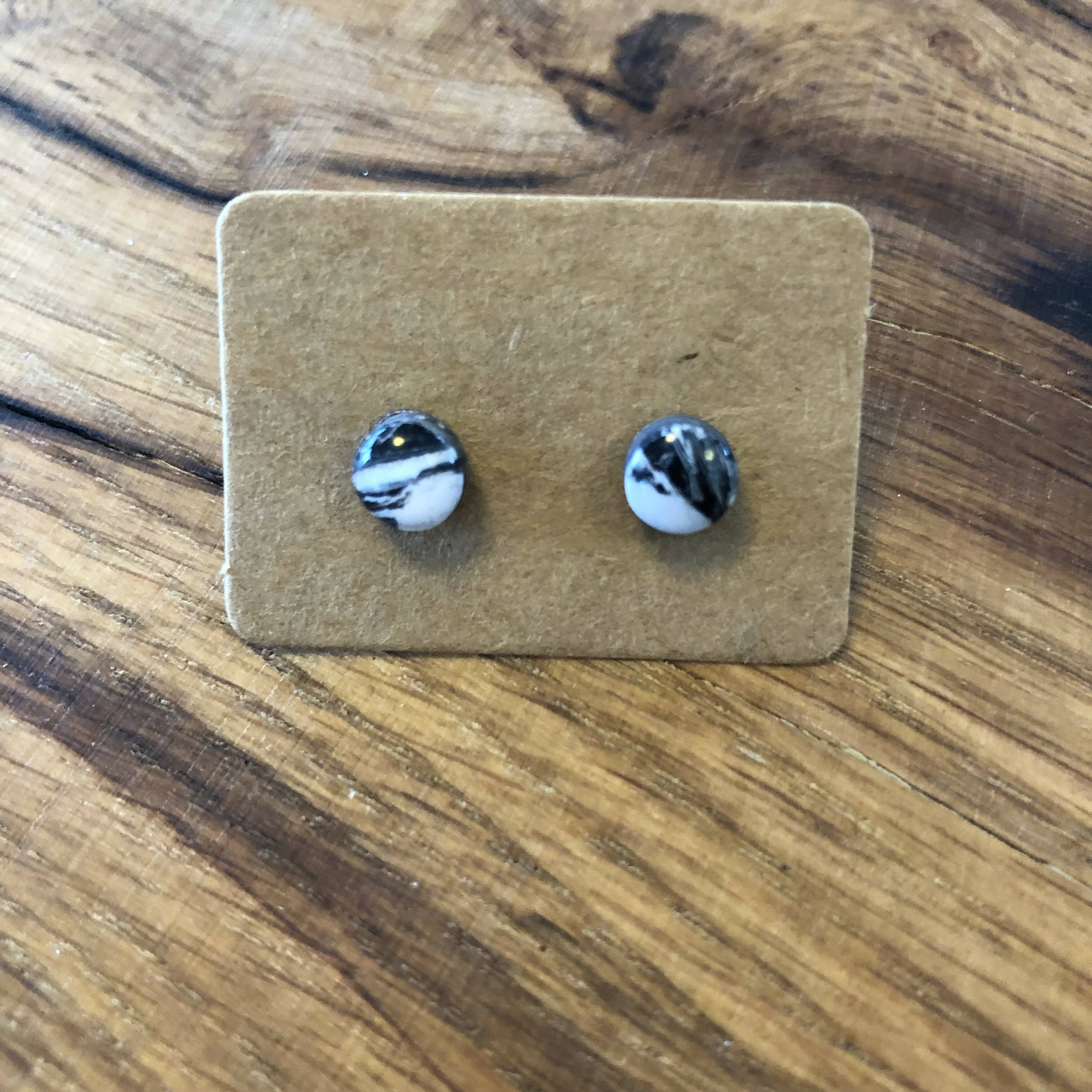 Polymer Clay Stud Earring Collection: Small