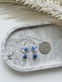 Blue China No. 5 - Handmade Polymer Clay Earrings