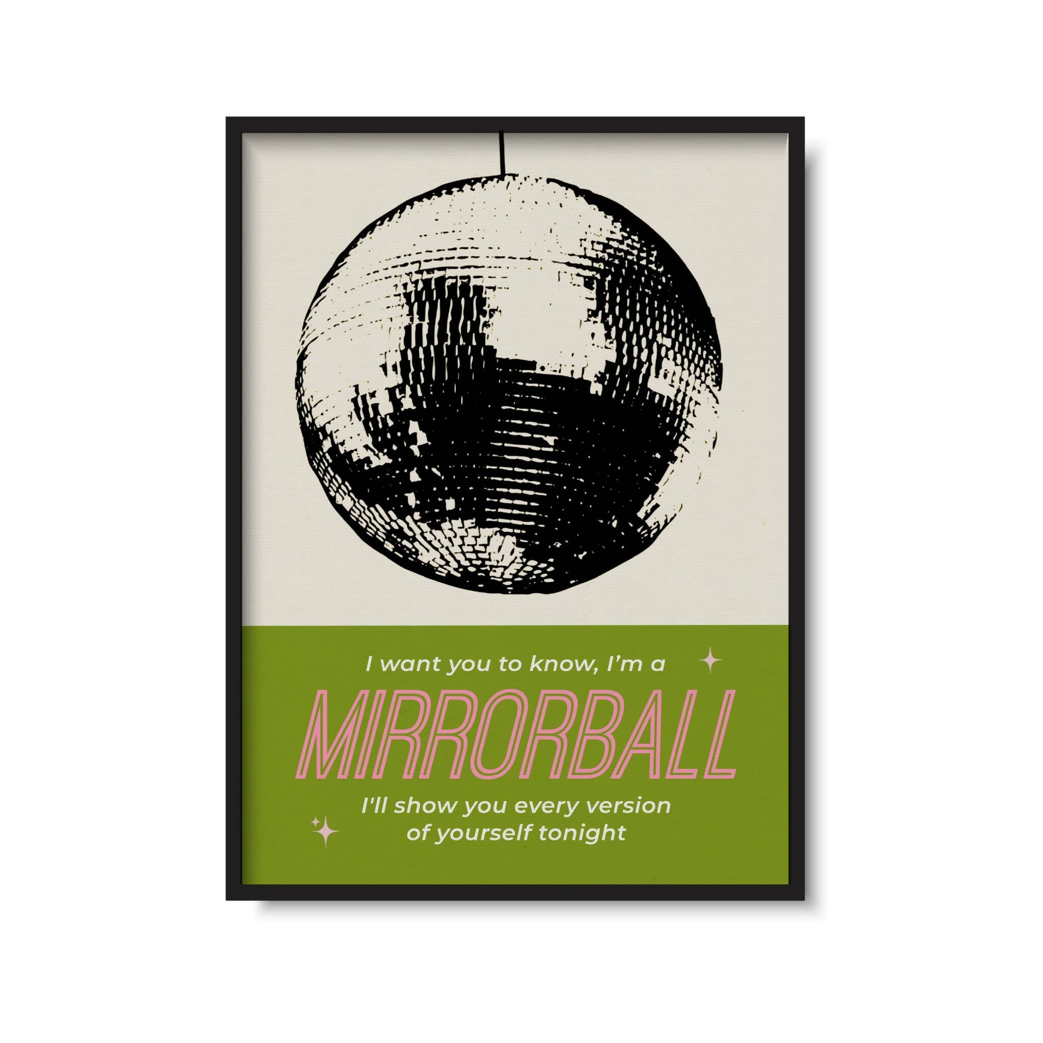 Mirrorball Print