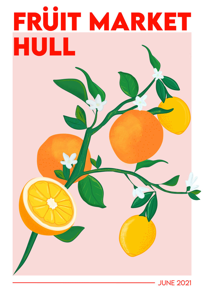 Fruit Market Hull Print