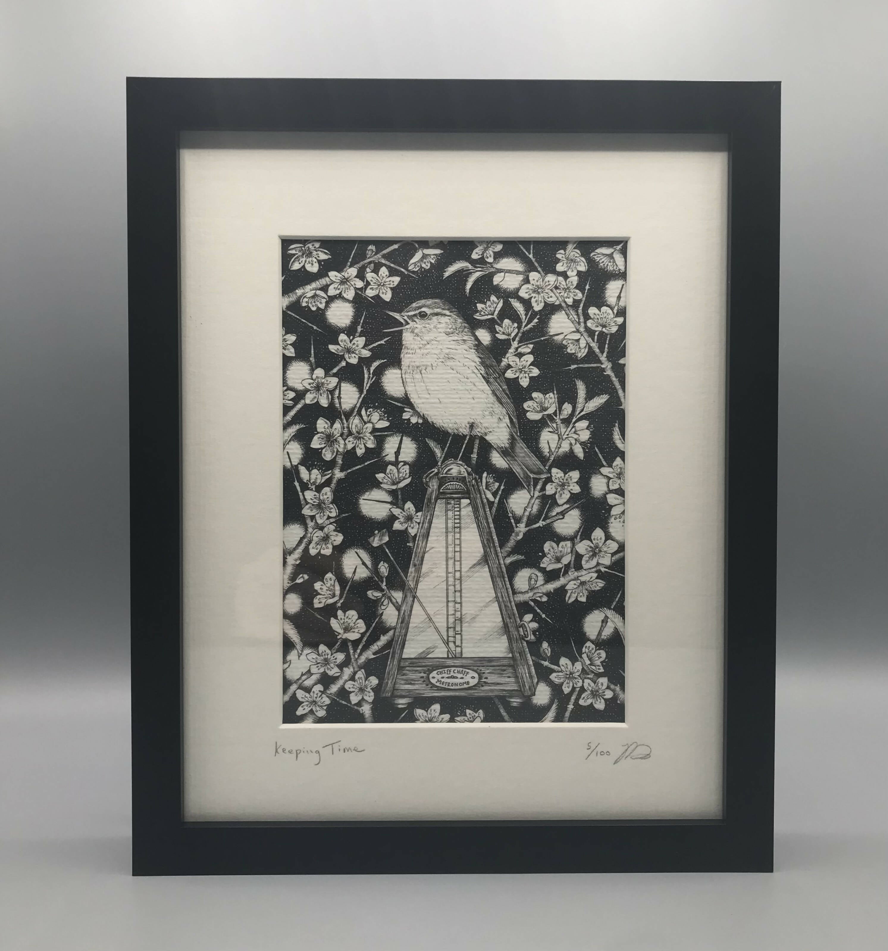 Keeping Time - Framed Limited Edition Print by Jenny Davies