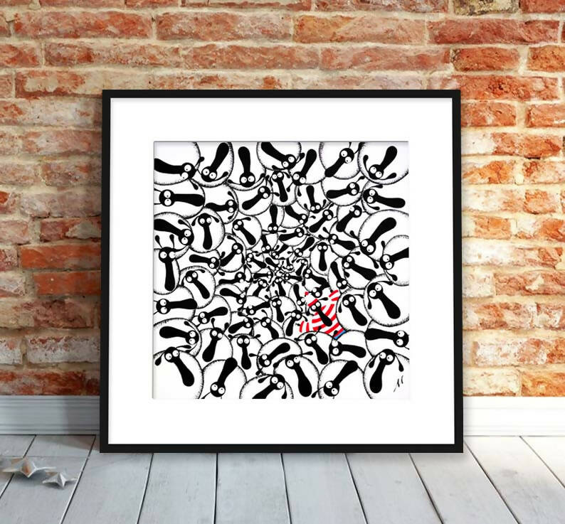 Where’s Woolly? Sheep Art | Art & Soul