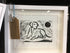 Labrador Framed Lino Cut Print