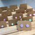 Pastel Collection; Dot Stud Polymer Clay Earrings: Medium