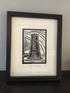Black Mill - Beverley Framed Lino Cut Print