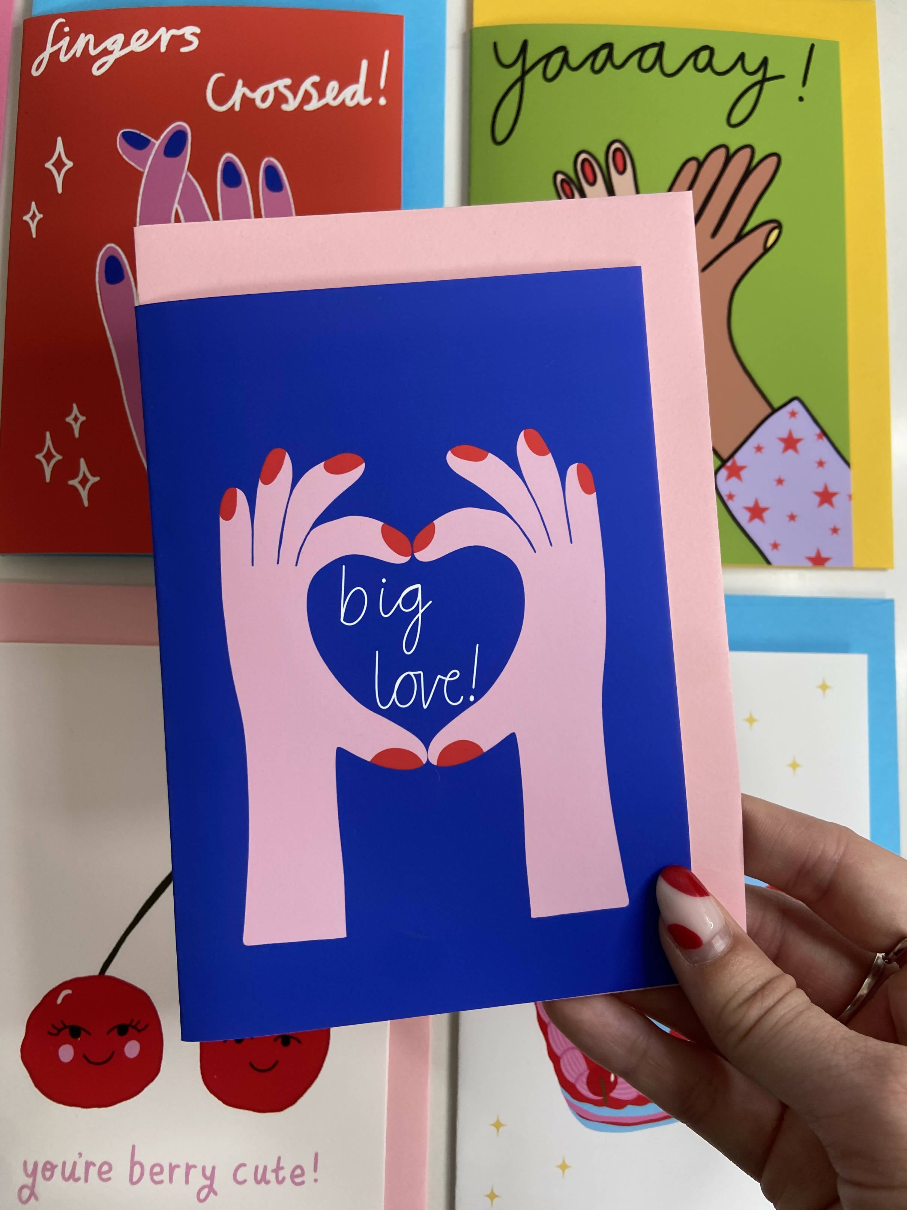 Big Love Greeting Card
