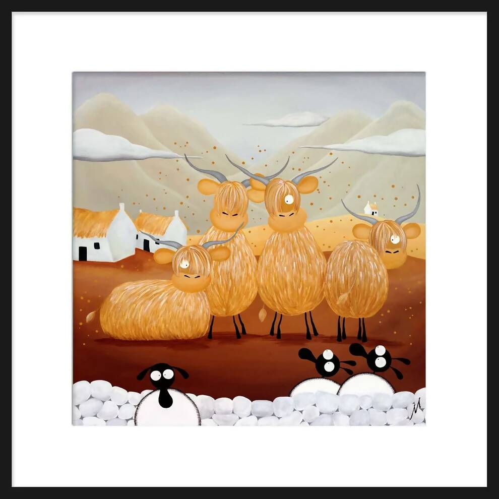 The Golden Girls | Whimsical Art | Art & Soul