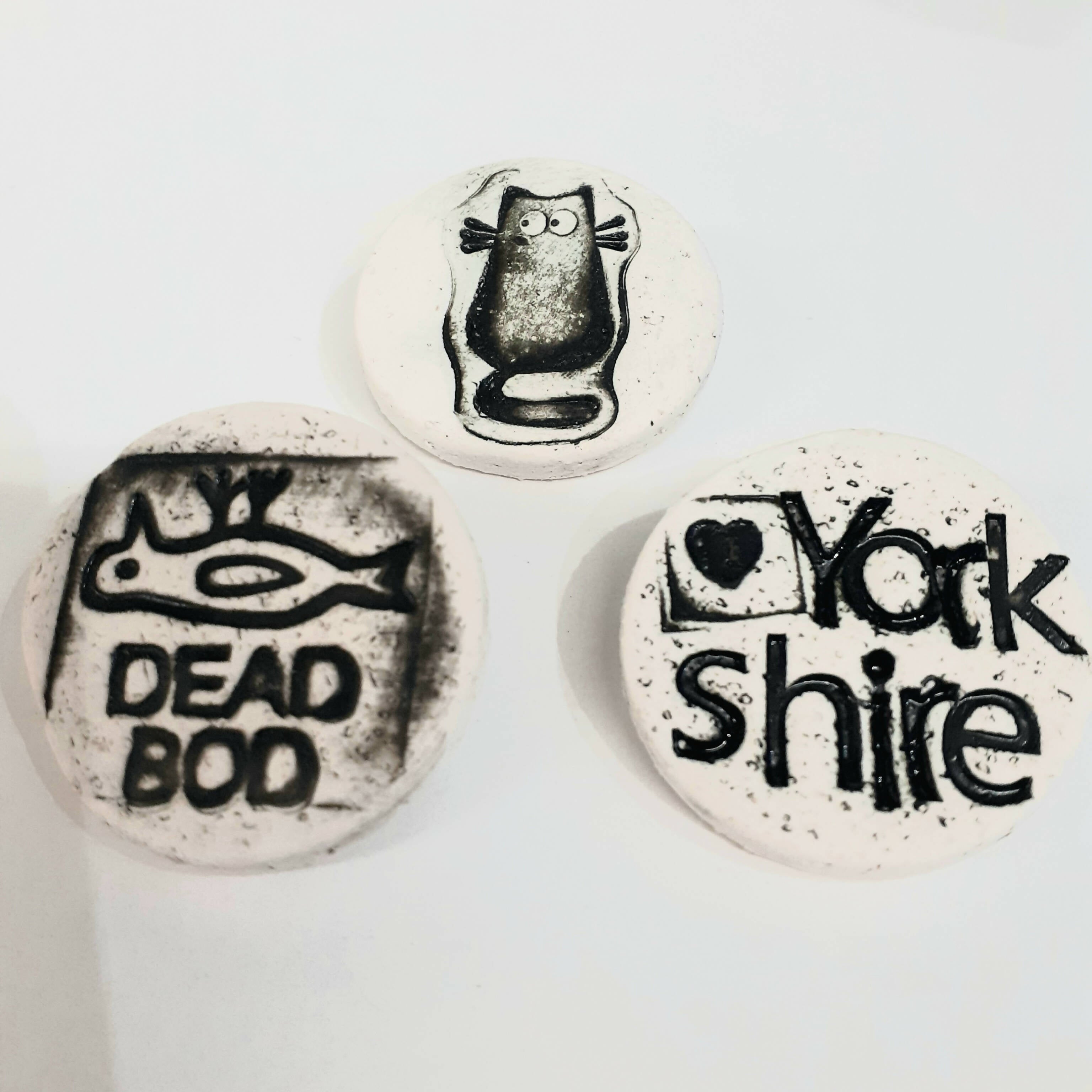 Random Ceramic Badges