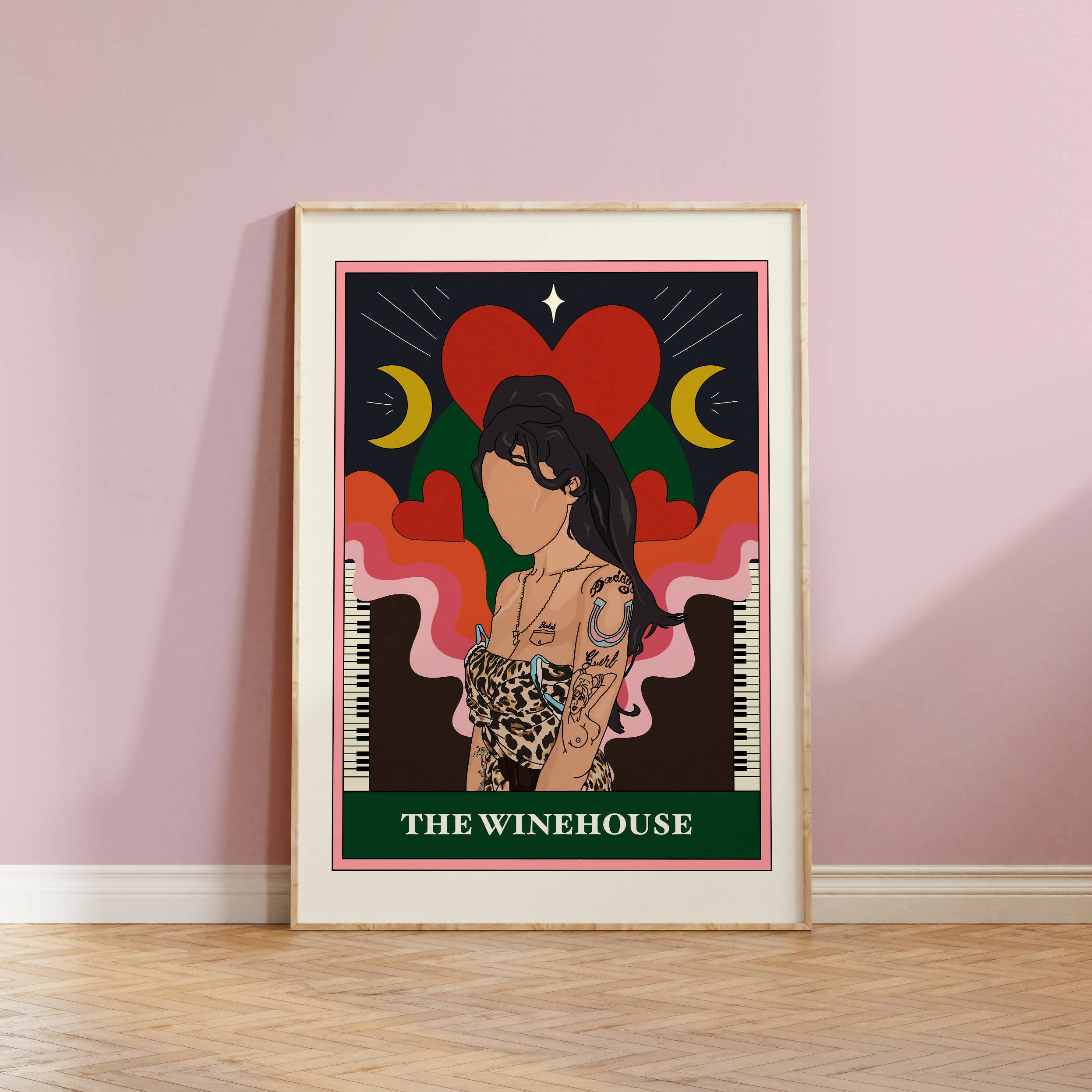 Amy Winehouse Tarot Print