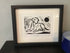 Labrador Framed Lino Cut Print