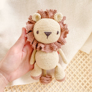 Crochet Lion Toy / UKCA-CE Certified
