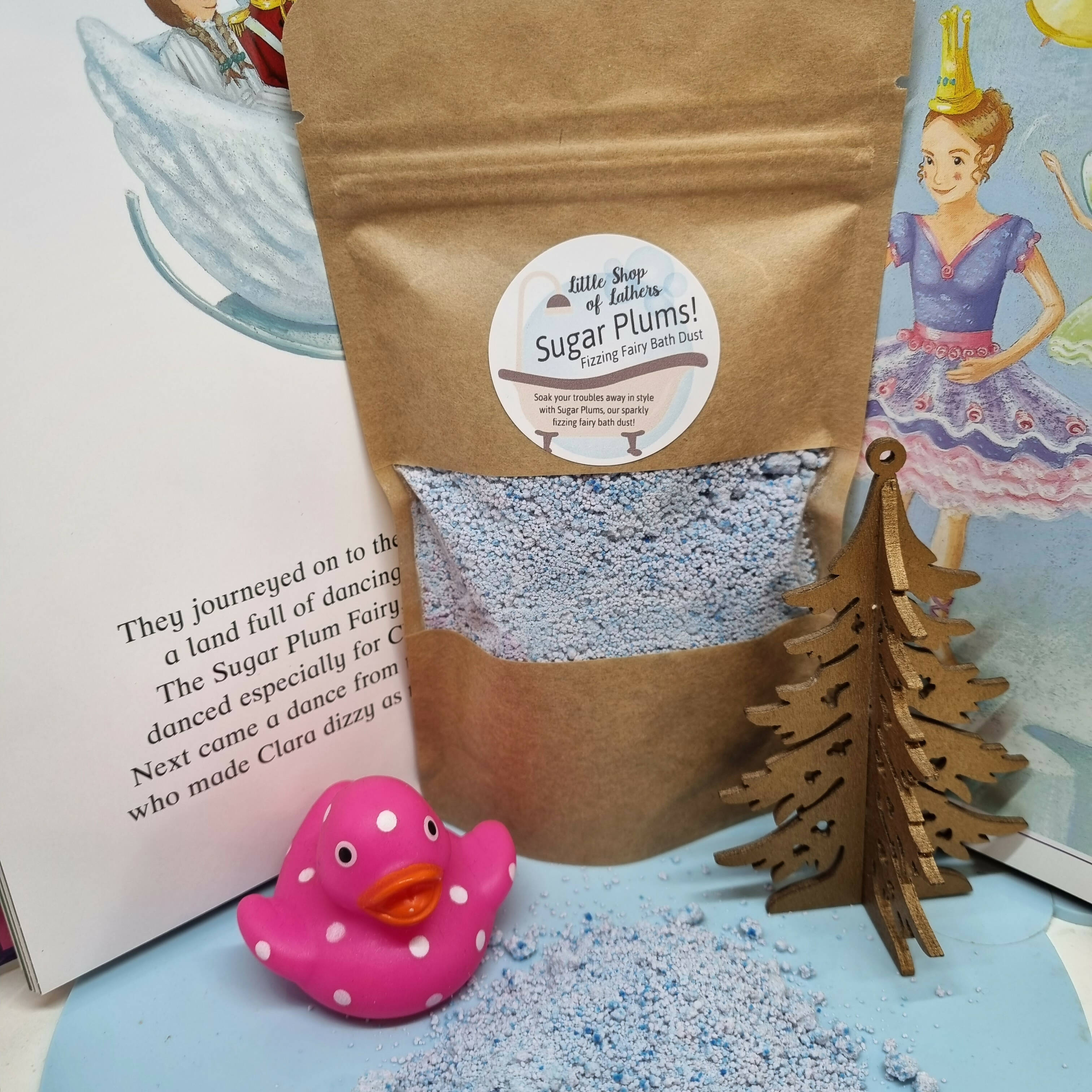 Sugar Plums Magical Fizzing Fairy Bath Dust