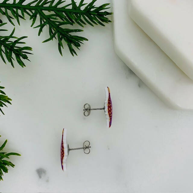 Ankylosaurus Dinosaur Stud Earrings