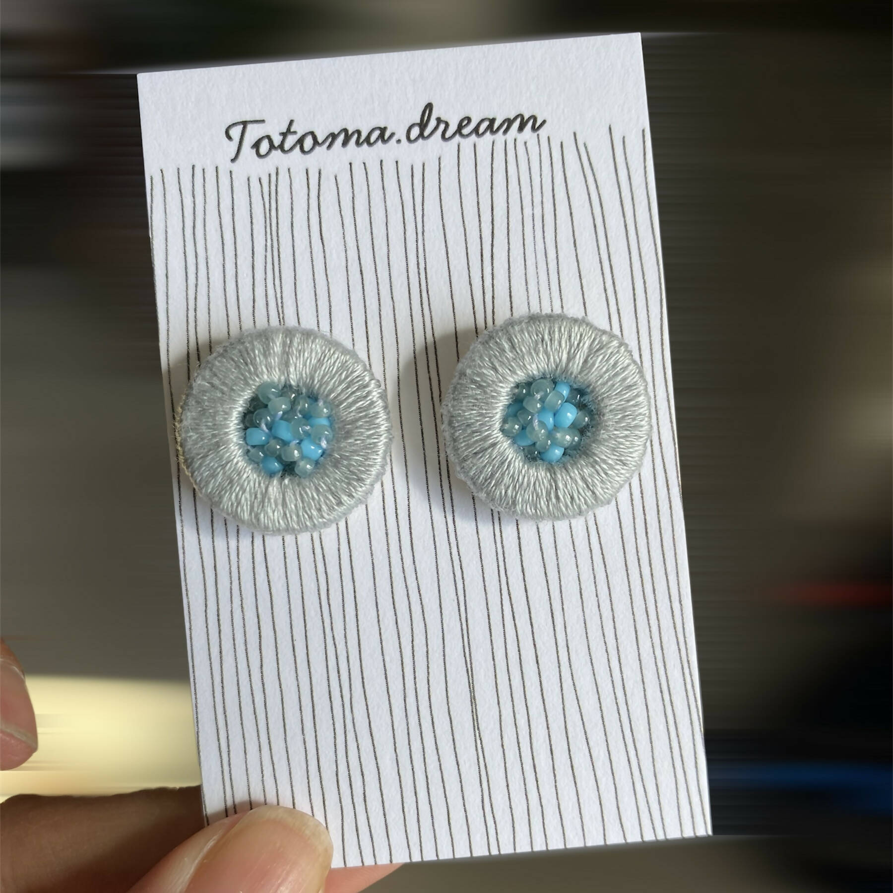 Donut Earrings (Single Colour)