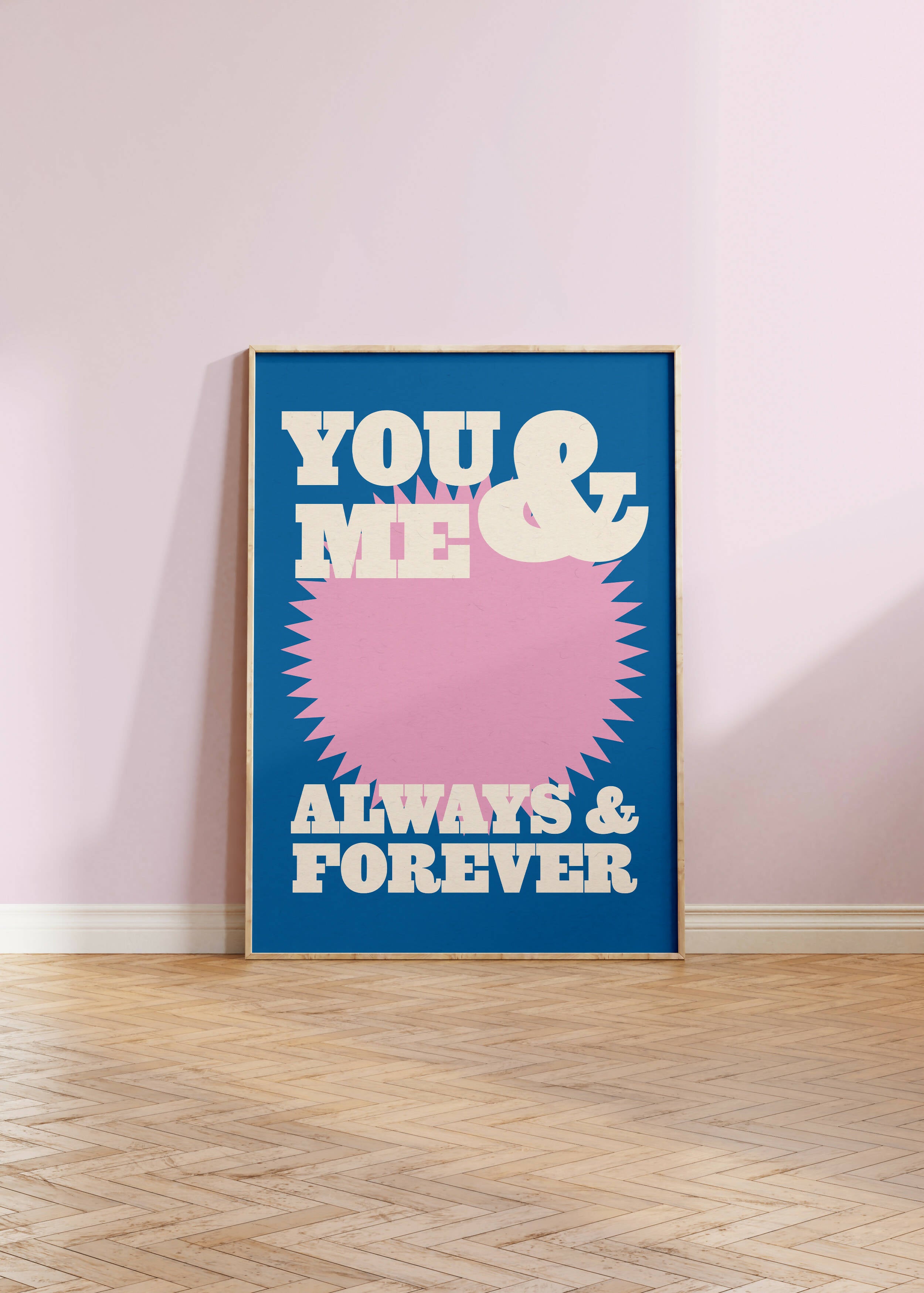 You & Me Print | Romantic Art for Your Gallery | Art & Soul