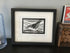 Nuthatch Framed Lino Cut Print