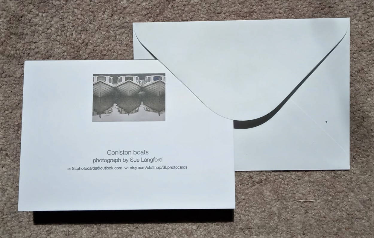 Coniston Boats - Card