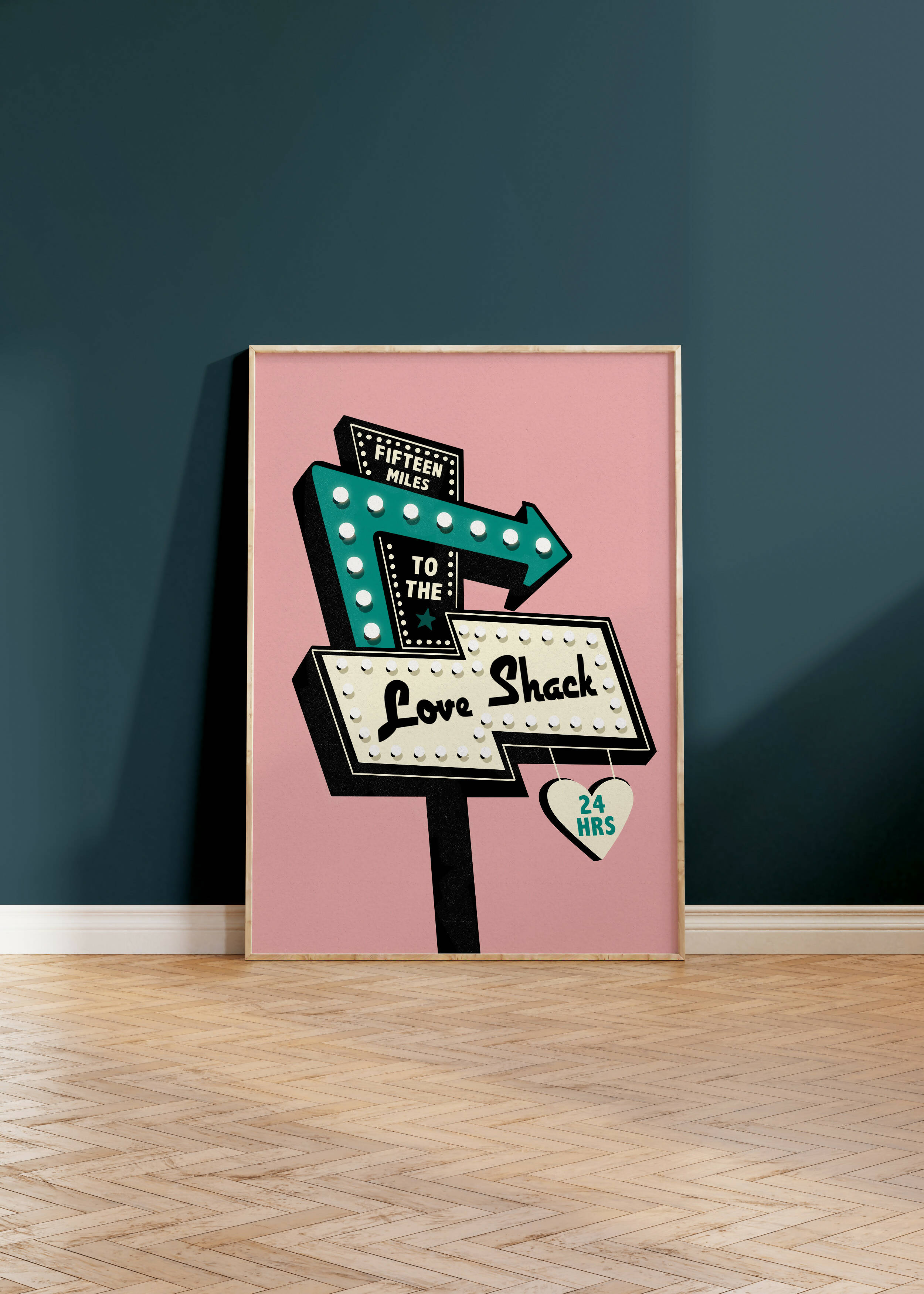 Love Shack Print - Perfect for Music Lovers | Art & Soul