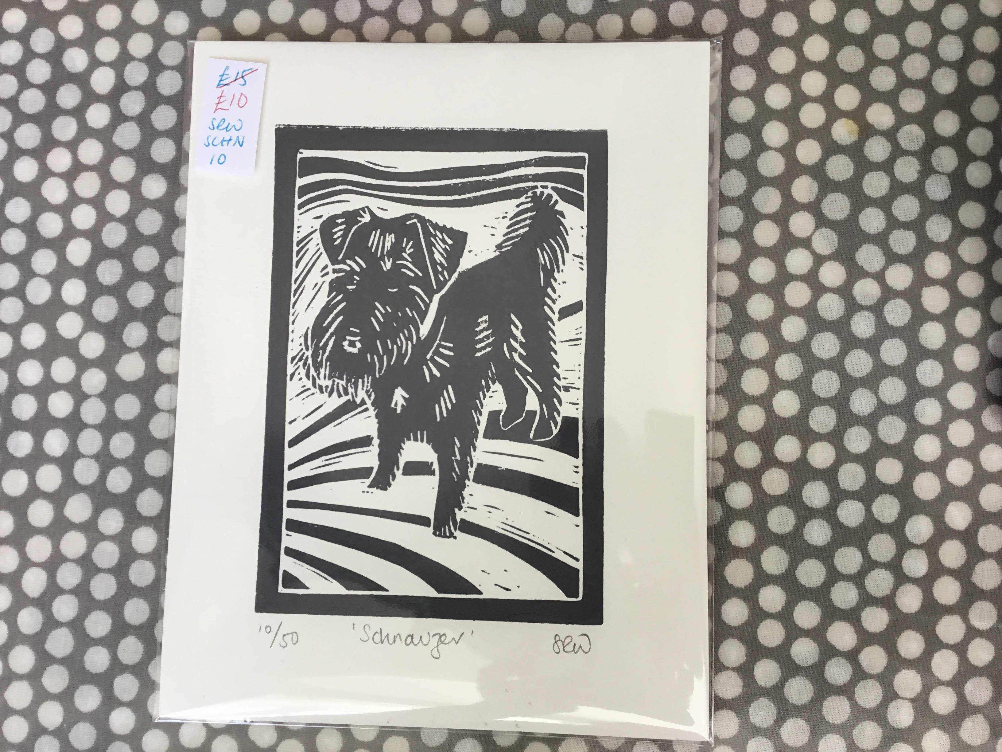 Unframed Limited Edition Lino Cut Prints - 2 - Assorted