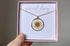 Real Daisy Necklace Gold Plated