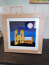 framed minster moon