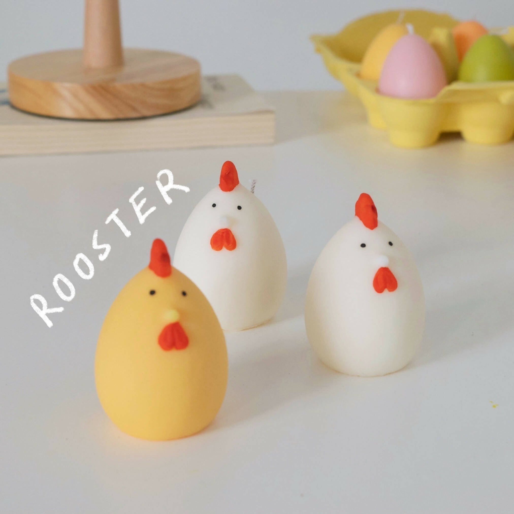 Chicken Candle Set - Charming Scented Decor | Art & Soul