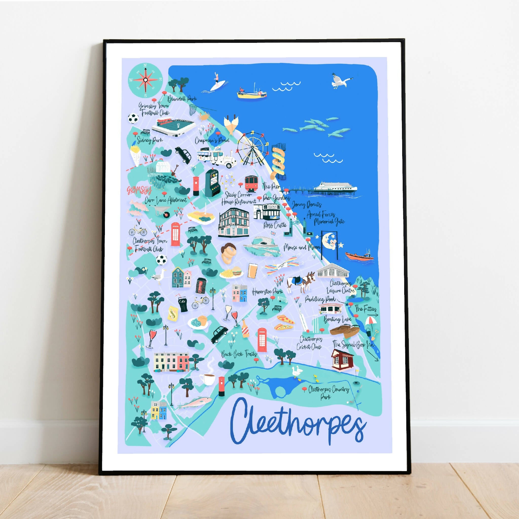 Cleethorpes Art Print