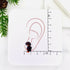Half Dachshund Mismatched Stud Earrings | Art & Soul