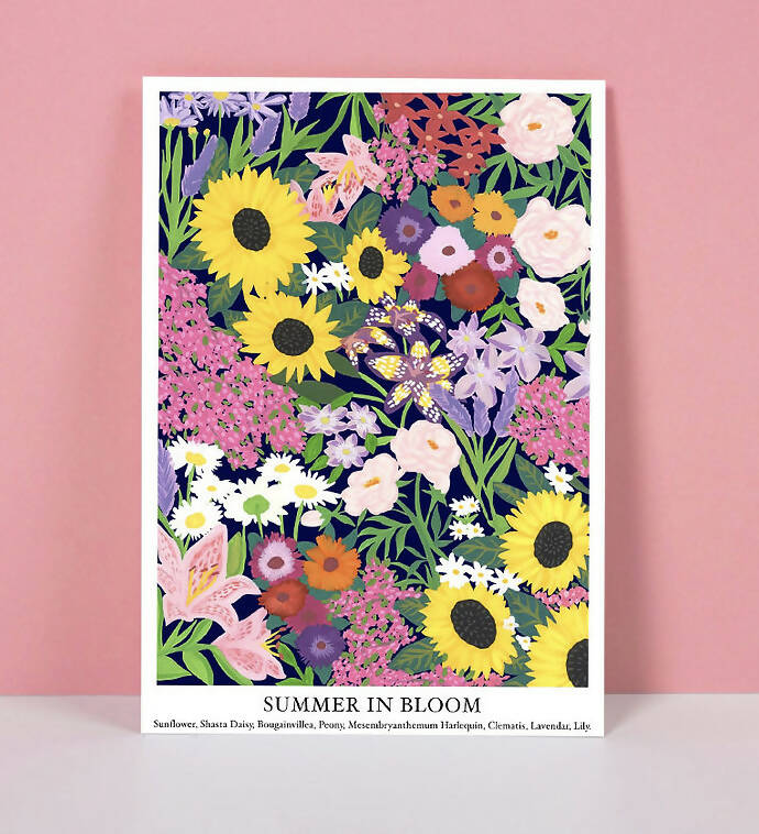 Summer In Bloom Print