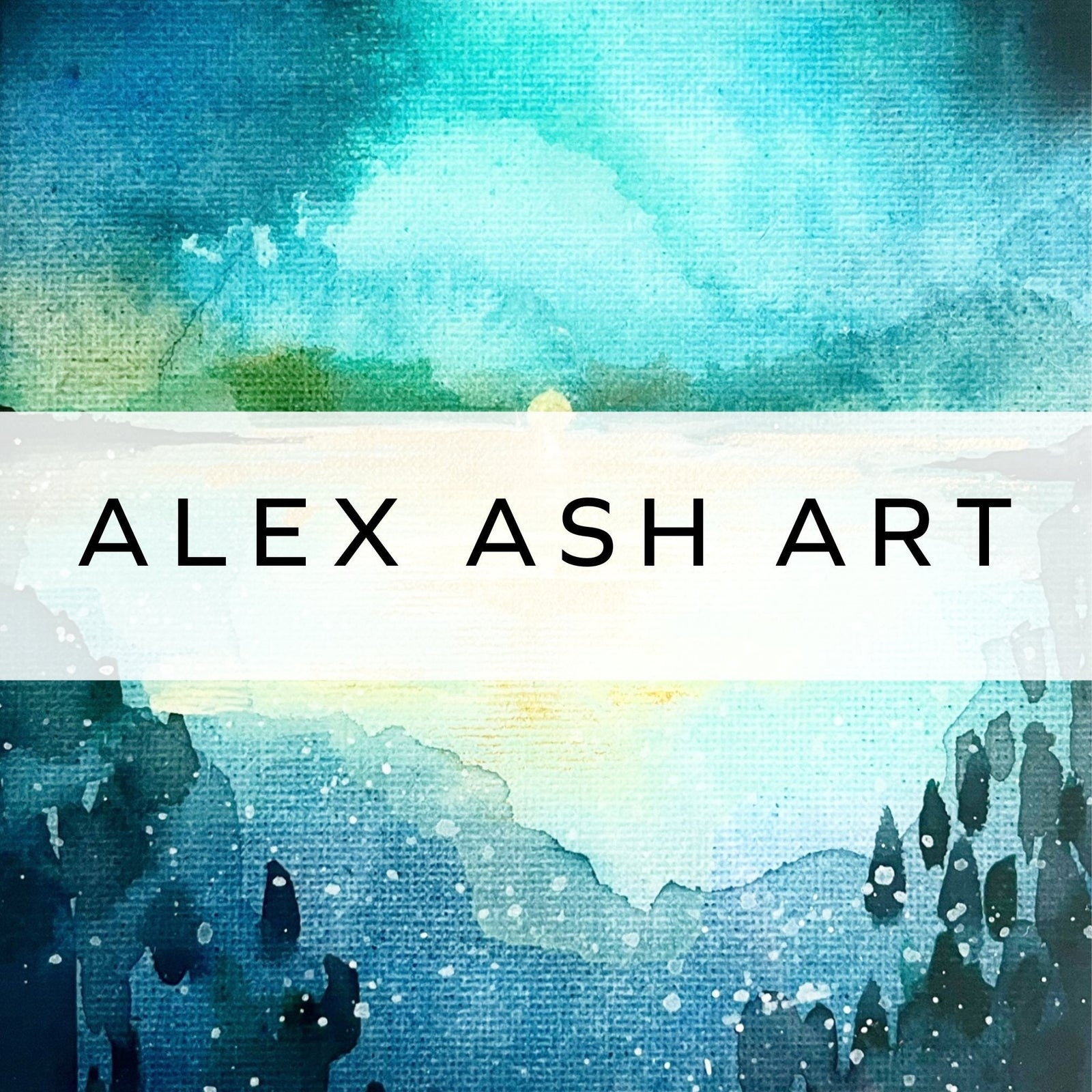 Alex Ash Art | Abstract Seascape Paintings