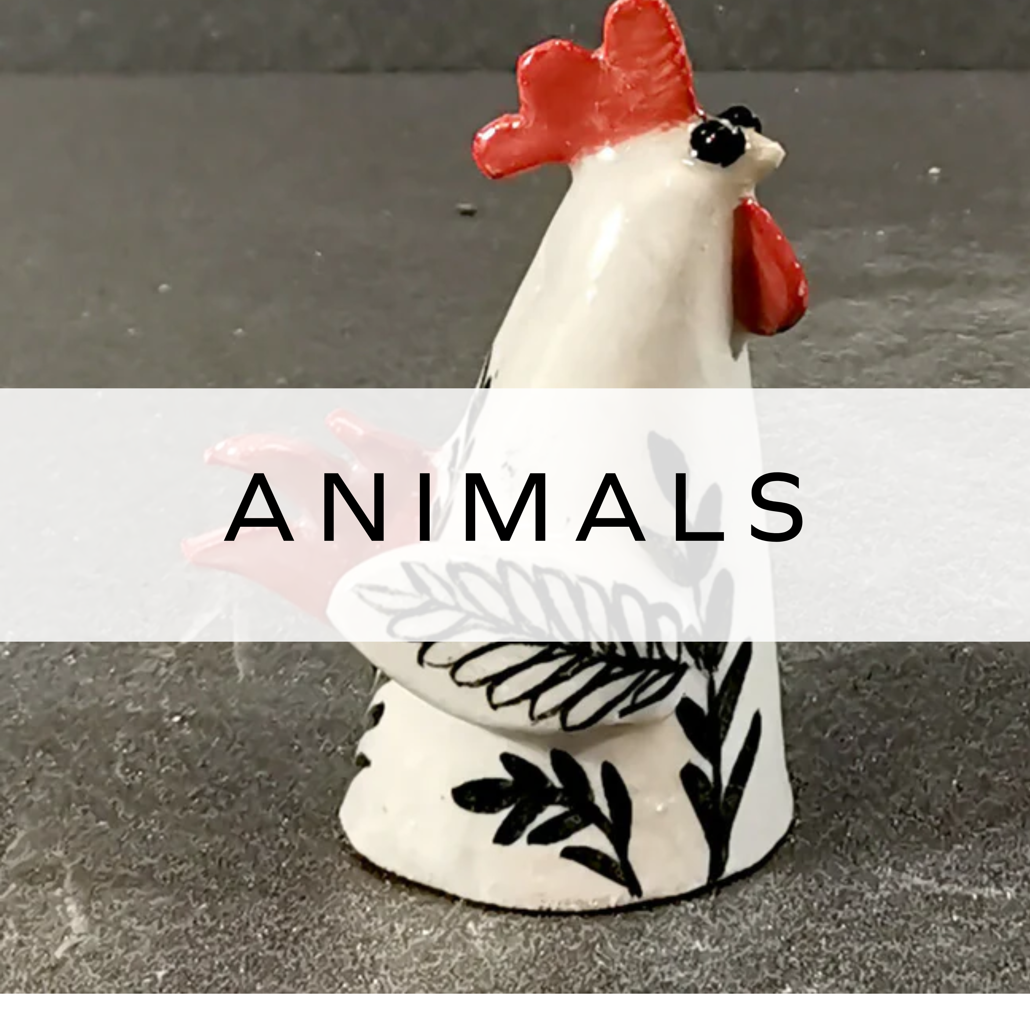 Ceramics & Pottery Animals