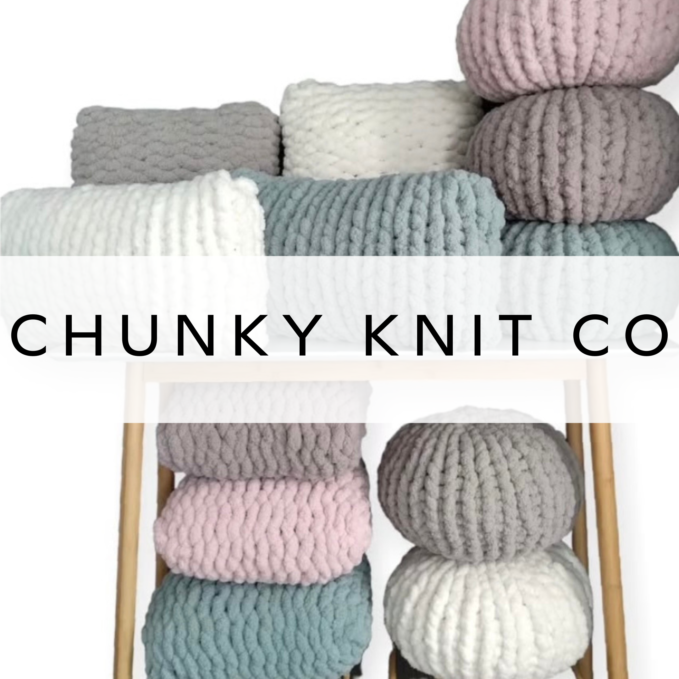 Knitted cushions