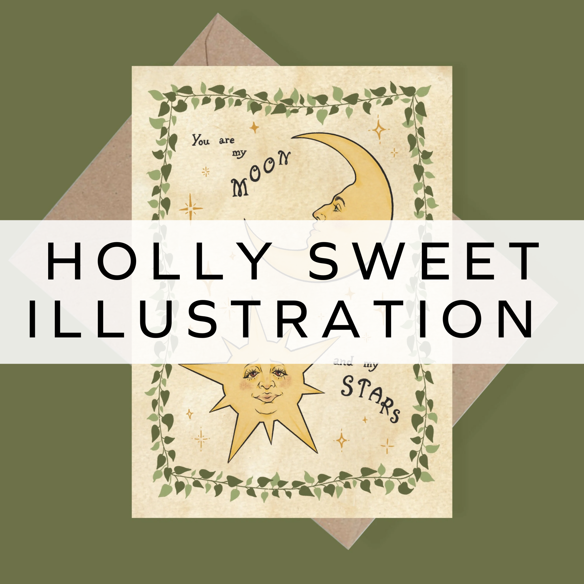 Holly Sweet Illustration