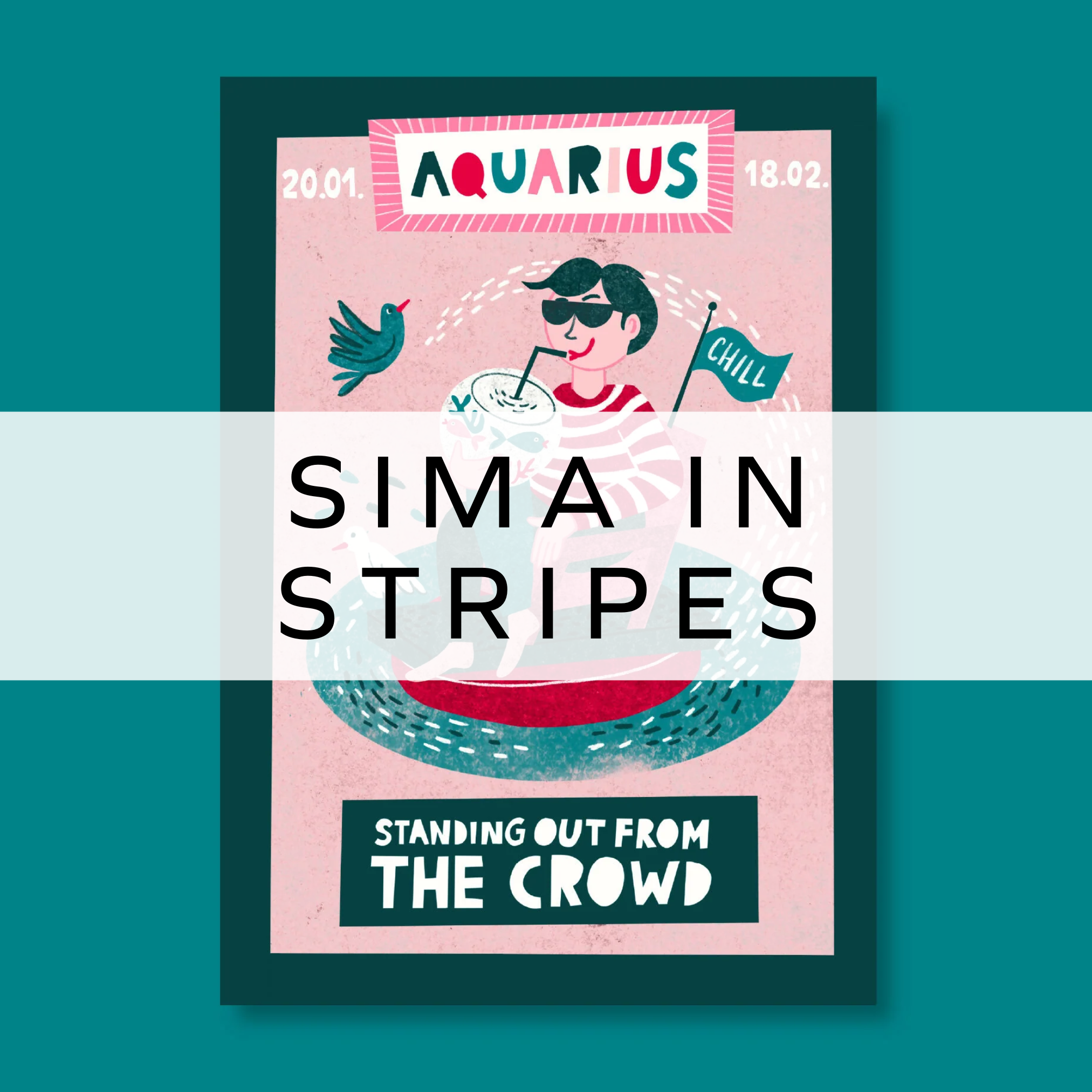 Sima in Stripes