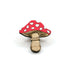 Toadstool Pin Badge