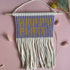 Macrame Happy Place Wall Hanging