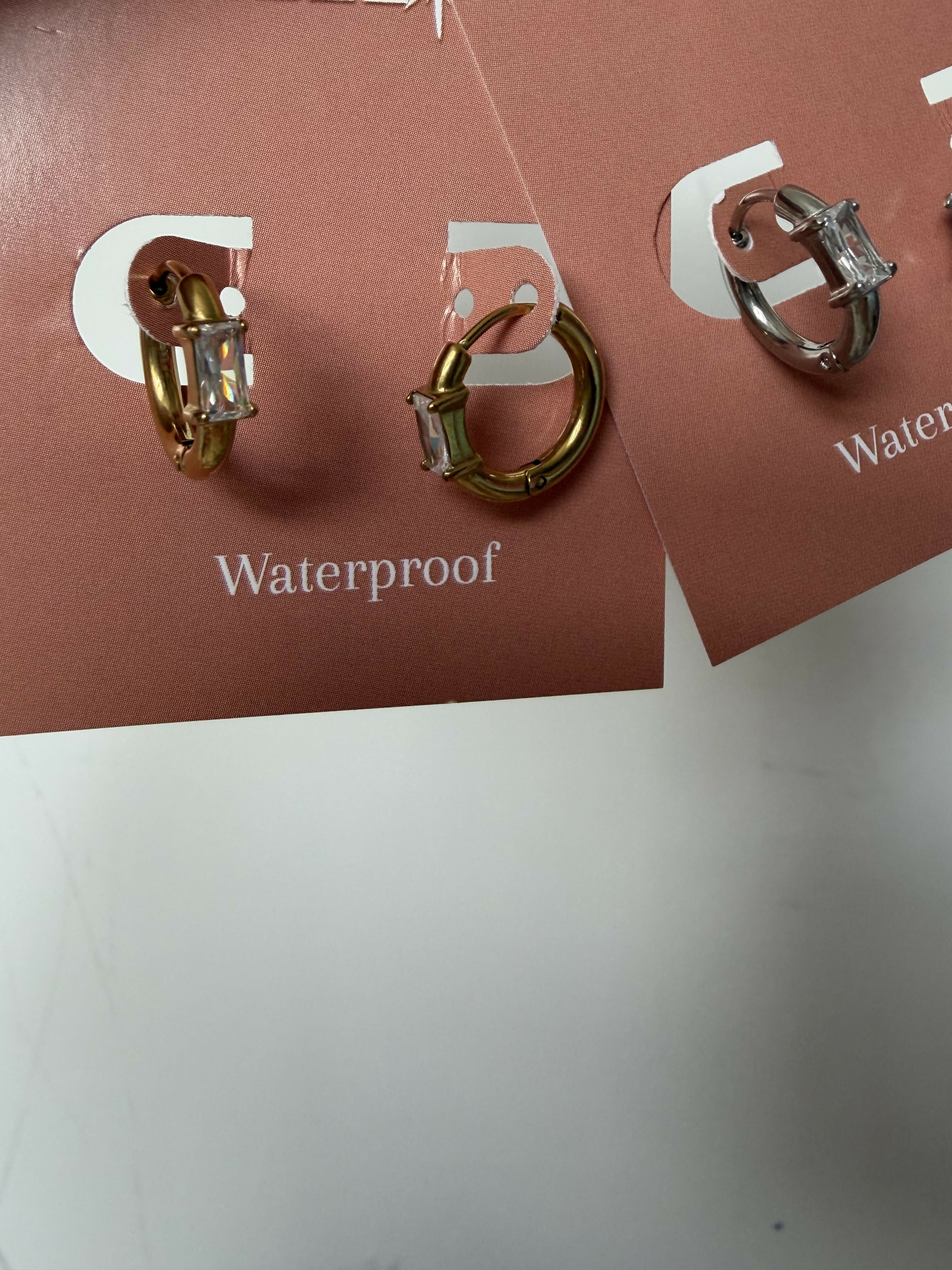 Rectangle Hoop Earrings