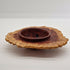 Hand Turned Natural Edged Winged Bowl made from Red Mallee Burr Wood