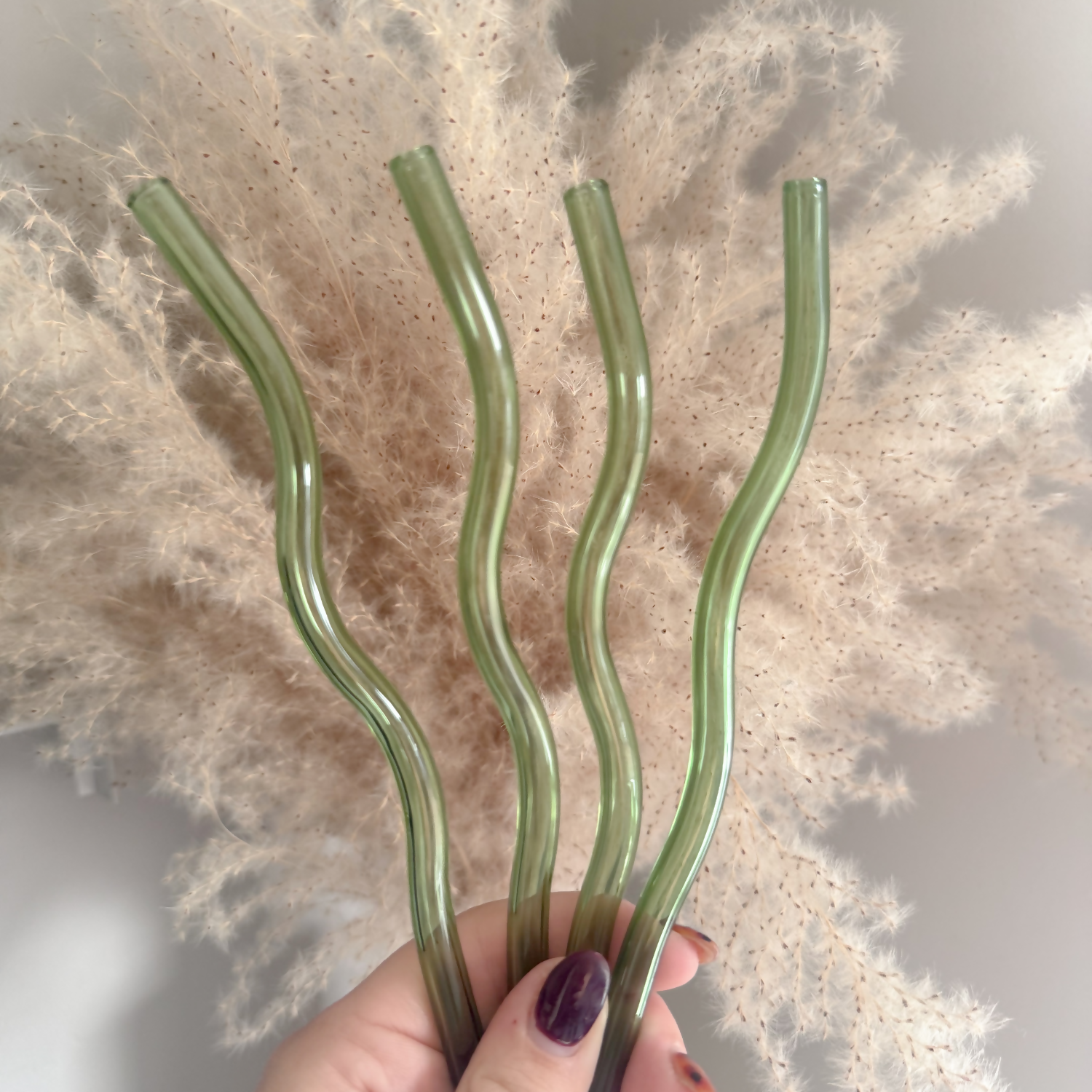 Wavy Glass Straw Upgrade