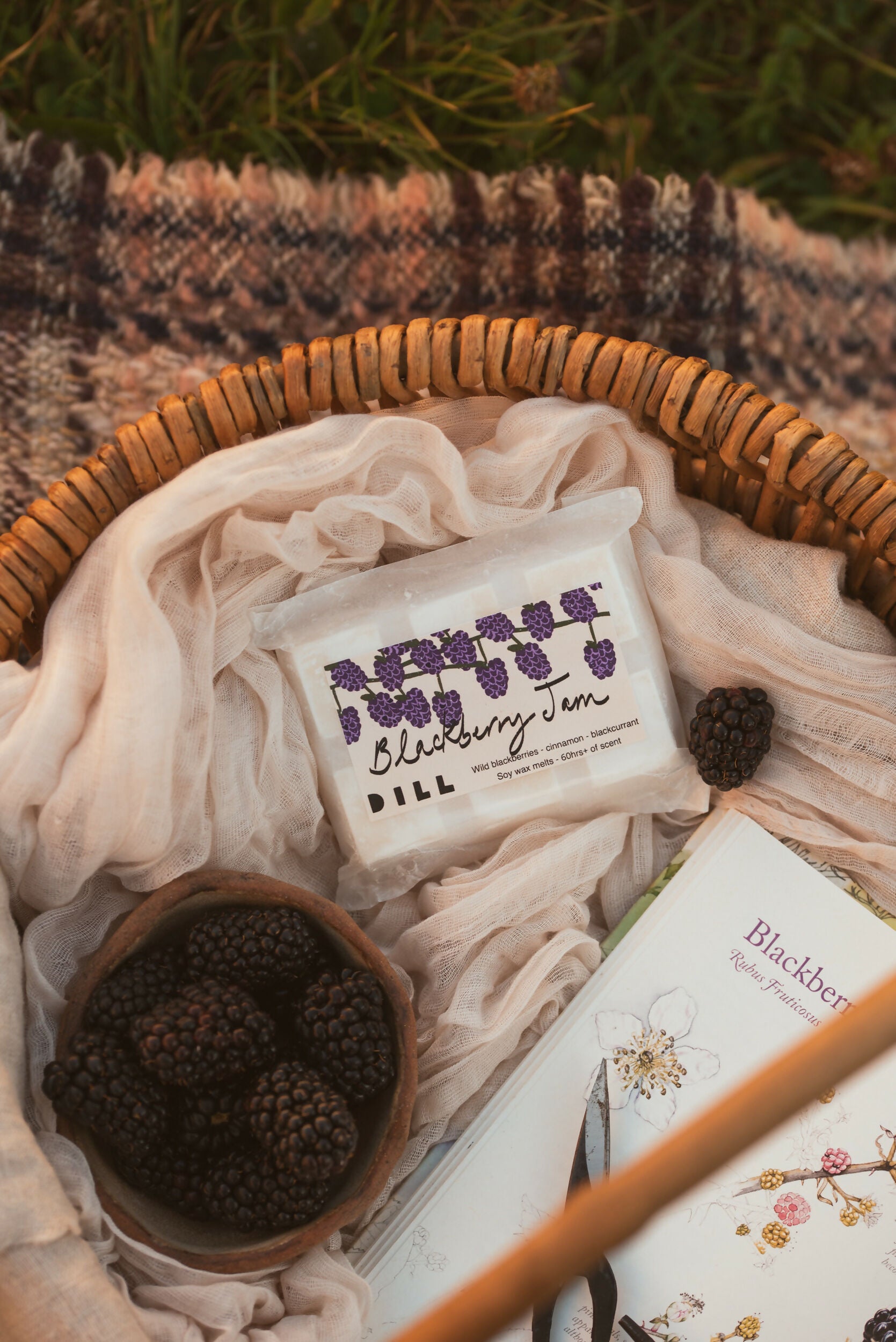 Blackberry Jam - Soy Wax Melt Snap Bar