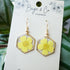 Buttercup Real Flower Earrings