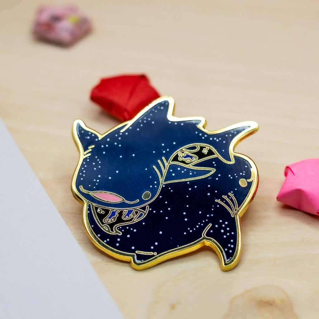 Whale Shark Enamel Pin