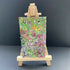 Abstract Heather Mini Canvas Oil Painting Fridge Magnet
