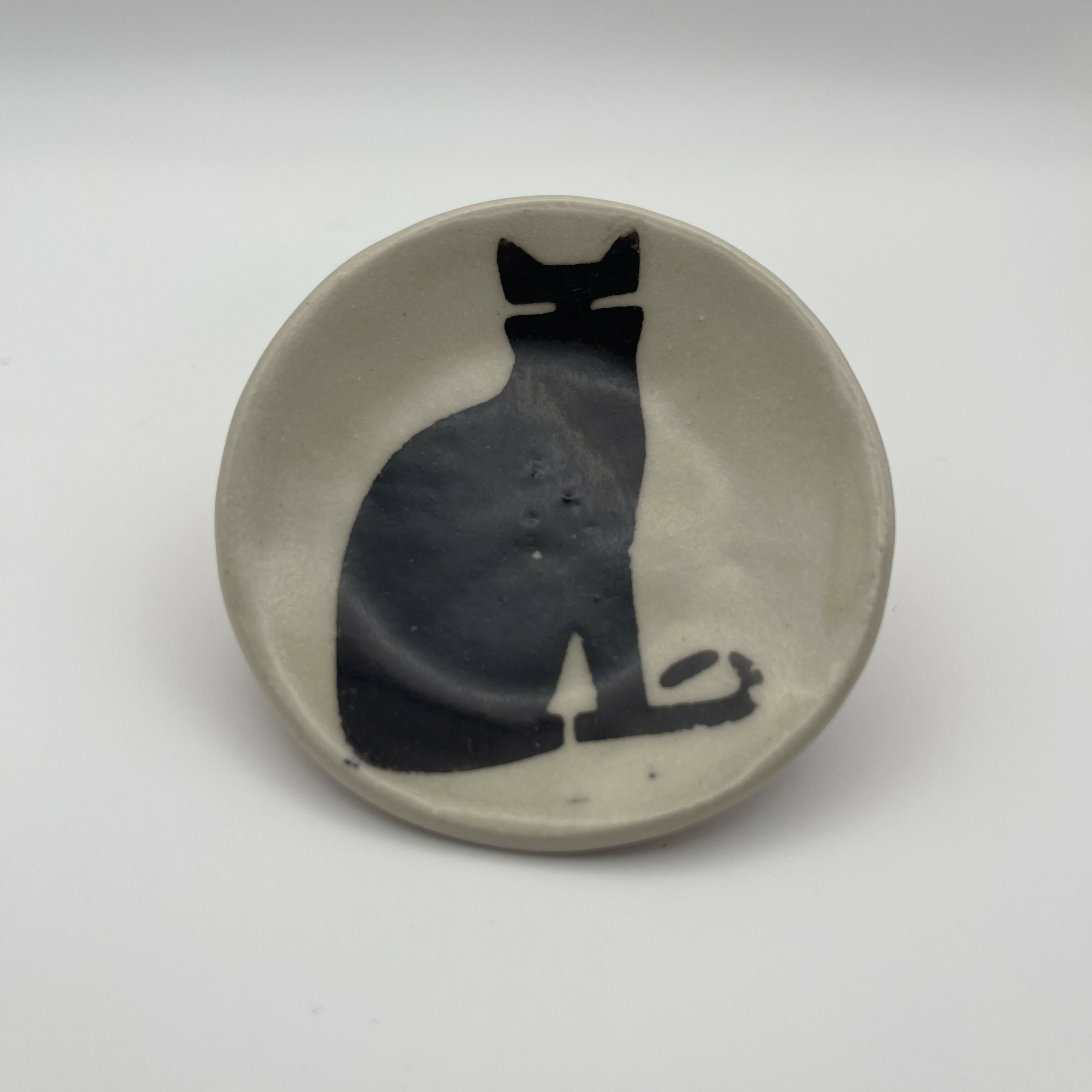 Black Cat Trinket Dish