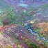 Poppies by the Beck #2 Original Oil Painting On Canvas