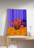 Purple Plant Art Print