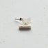Sterling Silver Textured Rectangle Stud Earrings